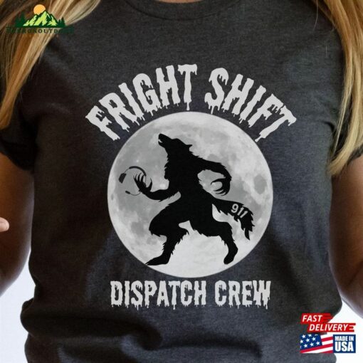 Spooky Dispatcher Halloween Shirt Unisex Hoodie