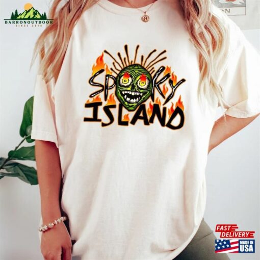 Spooky Island Scooby Doo Collage Unisex T-Shirt Shirt Sweatshirt