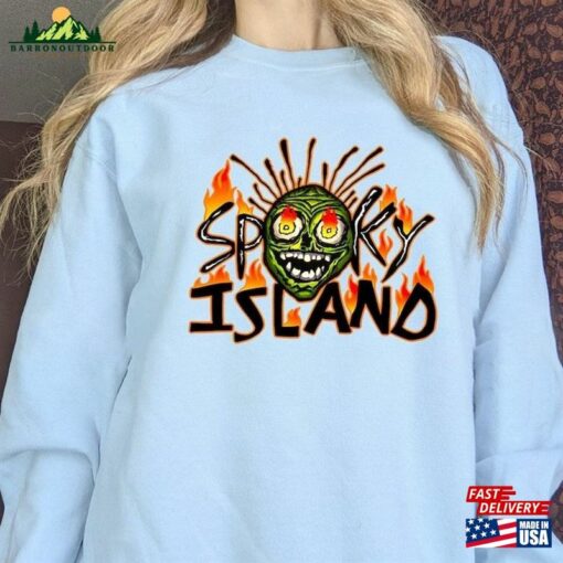 Spooky Island Scooby Doo Collage Unisex T-Shirt Shirt Sweatshirt