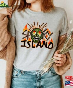 Spooky Island Scooby Doo Collage Unisex T-Shirt Shirt Sweatshirt Classic