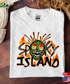 Spooky Island Scooby Doo Collage Unisex T-Shirt Shirt Sweatshirt Classic