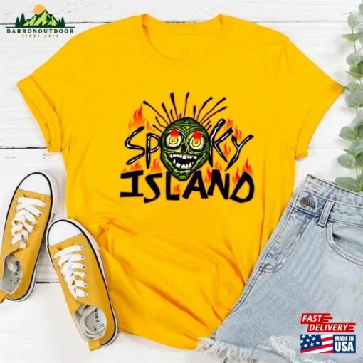 Spooky Island Scooby Doo Collage Unisex T-Shirt Shirt Sweatshirt Classic