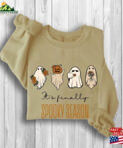Spooky Season Ghost Halloween Sweatshirt T Shirt 3
