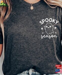 Spooky Season Halloween Shirt Happy Trick Or Treat Sweatshirt Unisex