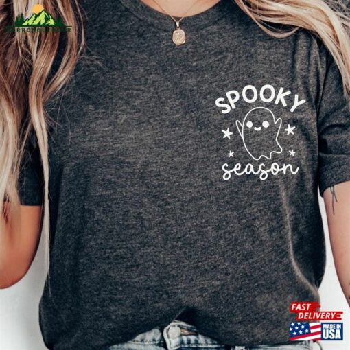 Spooky Season Halloween Shirt Happy Trick Or Treat Sweatshirt Unisex