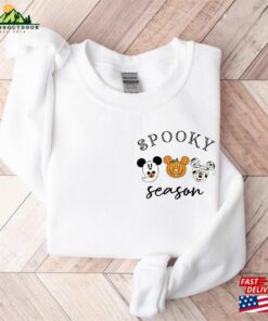 Spooky Season Mickey Head Sweatshirt Disney Halloween Shirt Pumpkin Unisex
