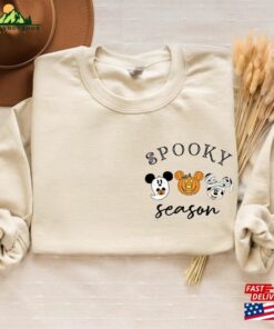 Spooky Season Mickey Head Sweatshirt Disney Halloween Shirt Pumpkin Unisex 4
