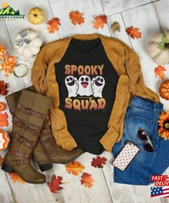 Spooky Squad Halloween T-Shirt Unisex Fashion Classic Fit Hoodie Sweatshirt