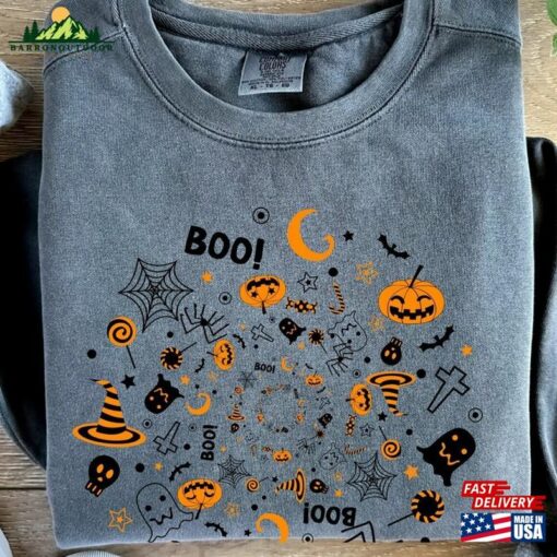 Spooky Sweatshirt Comfort Colors T Shirt Hoodie