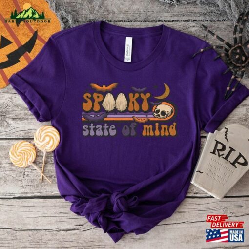 Spooky Vibes Shirt Funny Halloween Unisex Sweatshirt