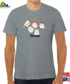 Squad Ghouls Adult Novelty Halloween 2023 Super Soft Bella Canvas Short Sleeve Unisex Jersey Tee Classic Sweatshirt