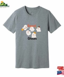 Squad Ghouls Adult Novelty Halloween 2023 Super Soft Bella Canvas Short Sleeve Unisex Jersey Tee Classic Sweatshirt