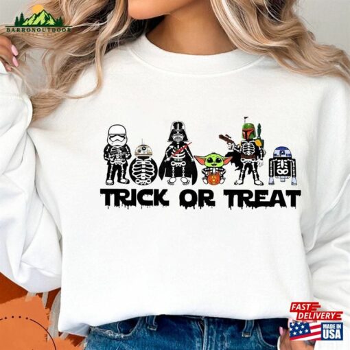 Star Wars Characters Halloween Sweatshirt Funny Shirt Darth Vader Classic