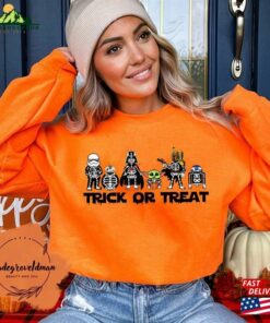 Star Wars Characters Halloween Sweatshirt Funny Shirt Darth Vader Classic 3