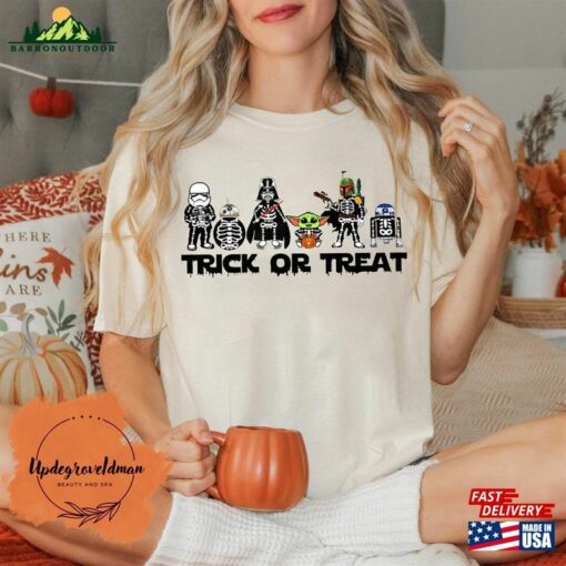 Star Wars Characters Halloween Sweatshirt Funny Shirt Darth Vader Classic