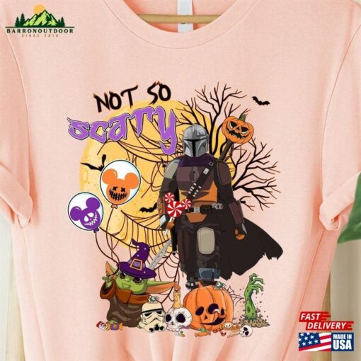 Star Wars Halloween Shirt Not So Scary Disney Classic Unisex