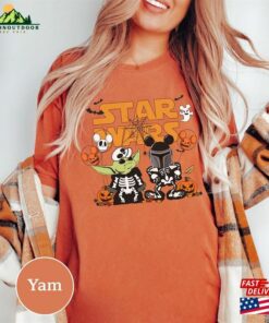 Star Wars Halloween Shirts Disney Pumpkin Shirt Unisex Sweatshirt