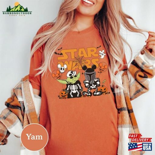 Star Wars Halloween Shirts Disney Pumpkin Shirt Unisex Sweatshirt