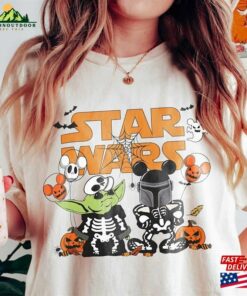 Star Wars Halloween Shirts Disney Pumpkin Shirt Unisex Sweatshirt