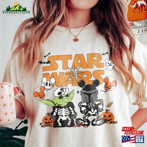 Star Wars Halloween Shirts Disney Pumpkin Shirt Unisex Sweatshirt