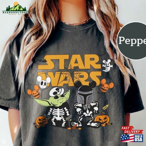 Star Wars Halloween Shirts Disney Pumpkin Shirt Unisex Sweatshirt