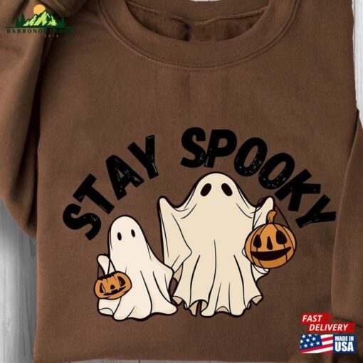 Stay Spooky Halloween Ghost Sweatshirt Unisex