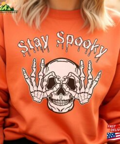 Stay Spooky Shirt Halloween 2023 Skeleton T-Shirt Classic Hoodie