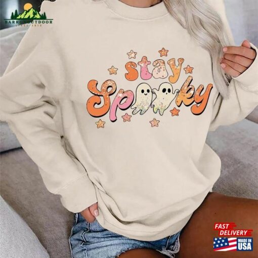 Stay Spooky Shirt Halloween Ghost T-Shirt Hoodie