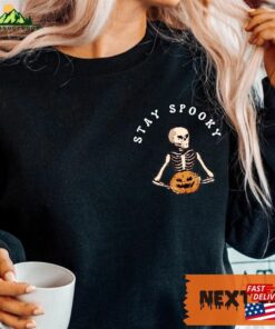 Stay Spooky T Shirt Minimal Halloween Classic Hoodie