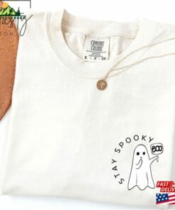 Stay Spooky T Shirt Minimal Halloween Classic T-Shirt 3 Stay Spooky T Shirt Minimal Halloween Classic T Shirt 4