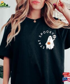 Stay Spooky T Shirt Minimal Halloween Hoodie T Shirt 3