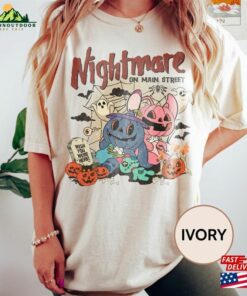 Stitch Halloween Comfort Colors Shirts Disneyland Shirt Angel Classic Hoodie 3