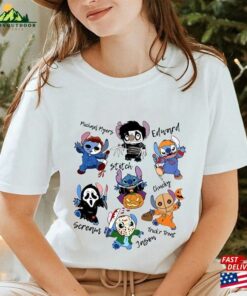 Stitch Horror Halloween Shirt Disney Hoodie T-Shirt
