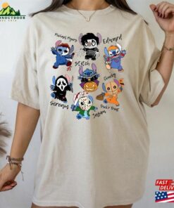 Stitch Horror Halloween Shirt Disney Hoodie T-Shirt