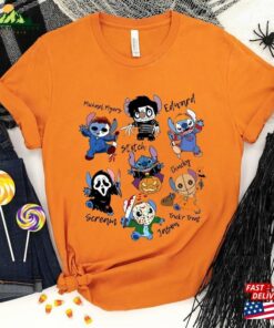 Stitch Horror Halloween Shirt Disney Hoodie T Shirt 4