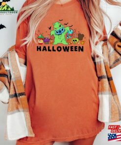 Stitch Lets Oogie Boogie Halloween Shirt Unisex Classic 3