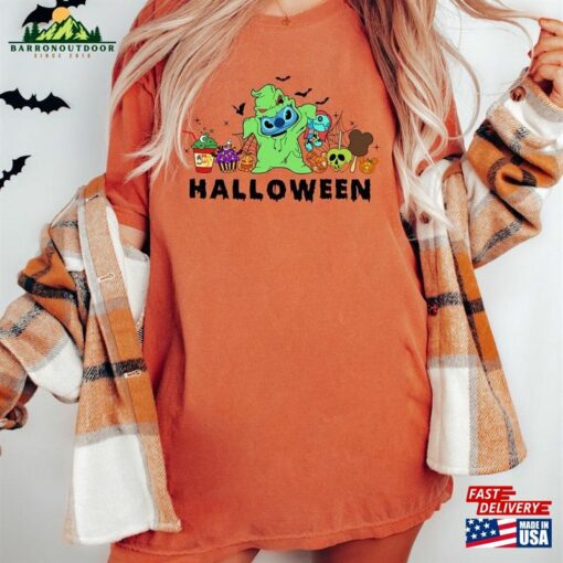 Stitch Let’s Oogie Boogie Halloween Shirt Unisex Classic