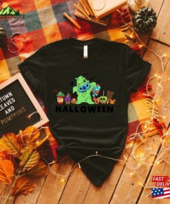 Stitch Lets Oogie Boogie Halloween Shirt Unisex Classic 4