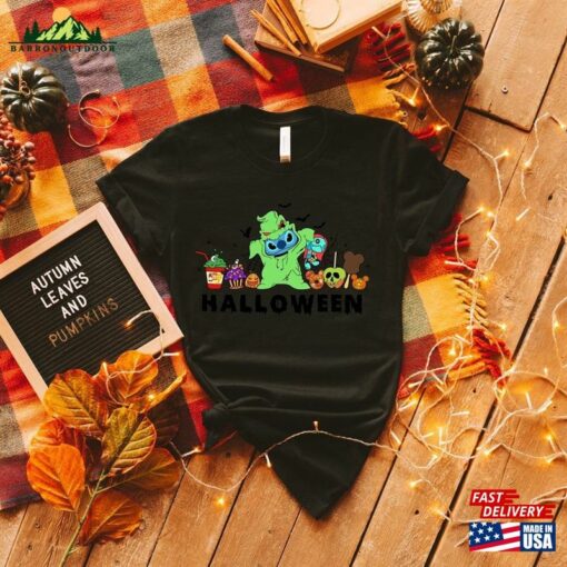 Stitch Let’s Oogie Boogie Halloween Shirt Unisex Classic