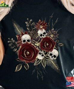 Sugar Skull Shirt Halloween Costume 2023 Day Of The Dead T Shirt Hoodie 3