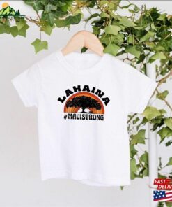 Support Maui Strong Shirt Lahaina Banyan Tree Hawaii Unisex Sweatshirt