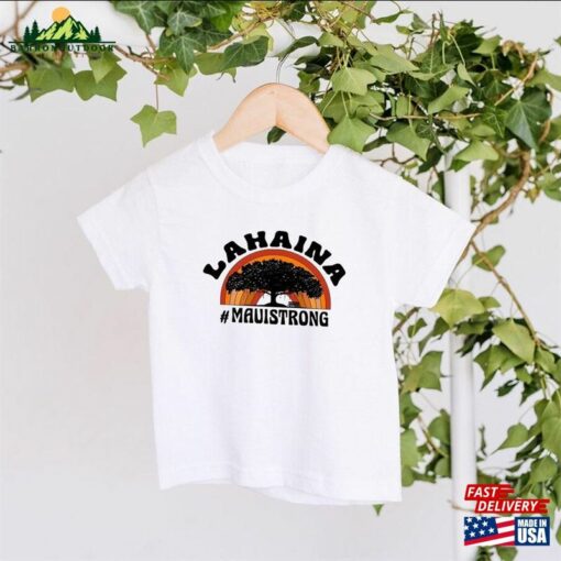 Support Maui Strong Shirt Lahaina Banyan Tree Hawaii Unisex Sweatshirt