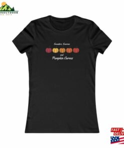 Sweaters Scarves And Pumpkin Carves Women Sweatshirt T Shirt 4