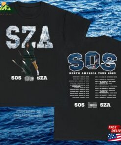 Sza Shirt Sos Tour 2023 Concert Fan Inspired Merch Album North America Sweatshirt Hoodie