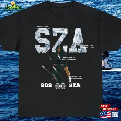 Sza Shirt Sos Tour 2023 Concert Fan Inspired Merch Album North America Sweatshirt Hoodie