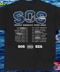 Sza Shirt Sos Tour 2023 Concert Fan Inspired Merch Album North America Sweatshirt Hoodie 3