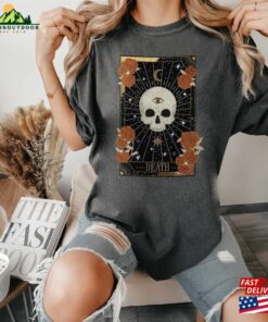 Tarot Death Halloween (r) Shirt Gift Unisex Sweatshirt 3