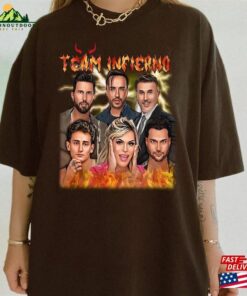 Team Infierno Wendy Poncho T-Shirt V Neck Hoodie Sweatshirt Gift Shirt For Fans 2023 On Halloween Birthday Unisex