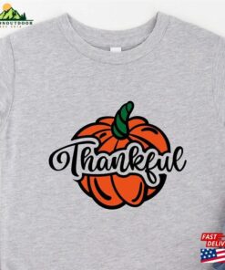 Thankful Comfort Colors Pumpkin Shirt For Gift T-Shirt Hoodie