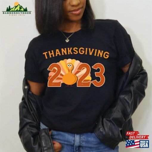 Thanksgiving 2023 Shirt Sweatshirt Family Matching Outfits T-Shirt